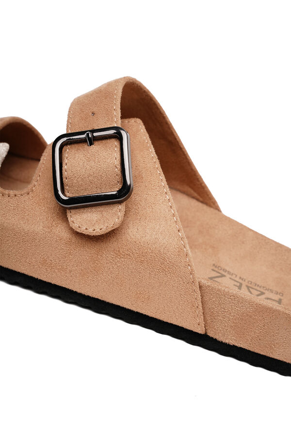 Paez Paez Sandal Bio Vegan Suede Sand nude