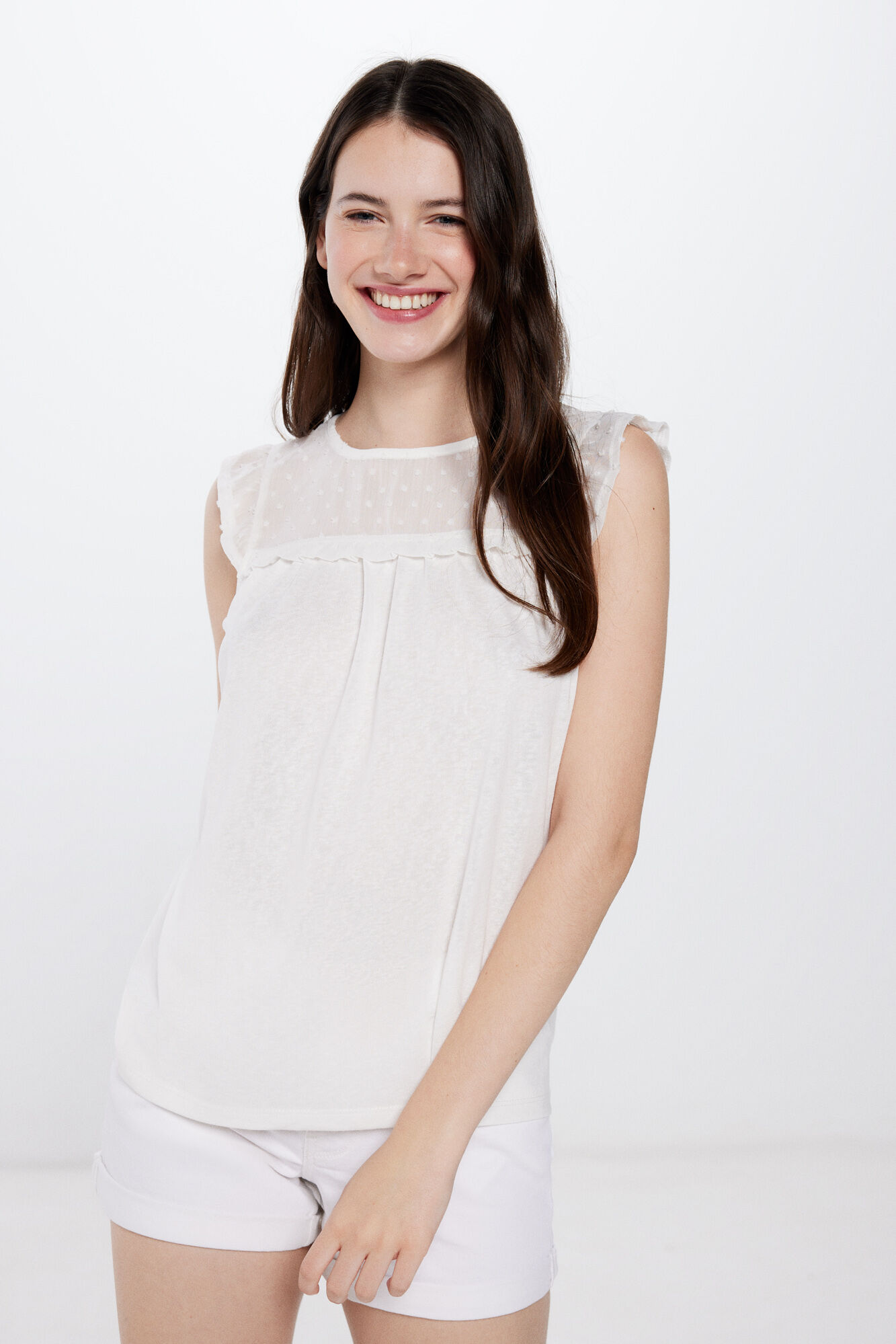 Springfield Damen T-Shirt – Basic Shirt Für Urbane Styles, Hochwertige Qualität