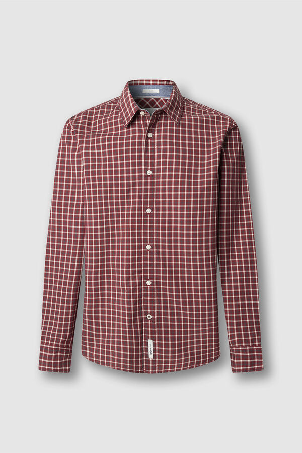 Pepe Jeans Camisa manga larga rojo