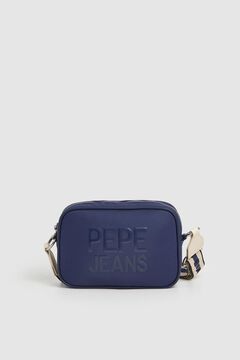Pepe Jeans Mala de Tiracolo Com Al&ccedil;a Ajust&aacute;vel azul