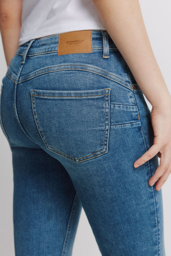 Springfield Push-up jeans blue