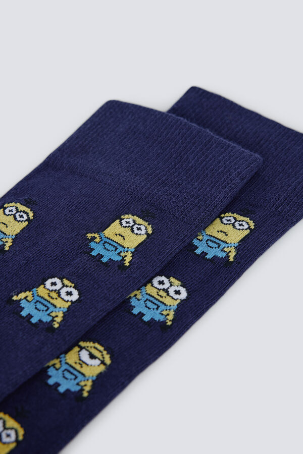 Springfield Minions Sock blue