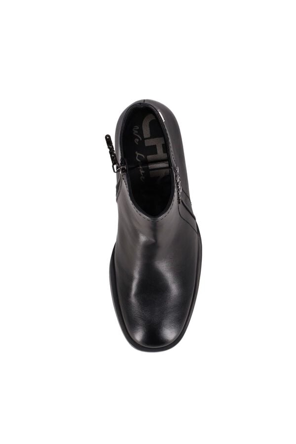 Chika 10 Side rivet ankle boots black