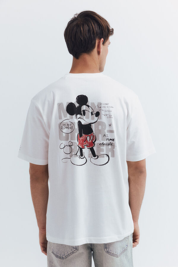 Springfield Mickey T-shirt Bež