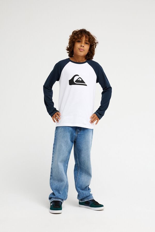 Quiksilver Long sleeve T-shirt blue