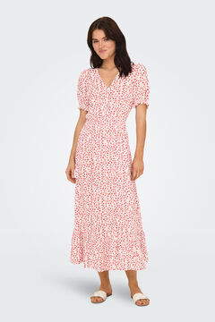 Only Kurz&auml;rmeliges langes Kleid