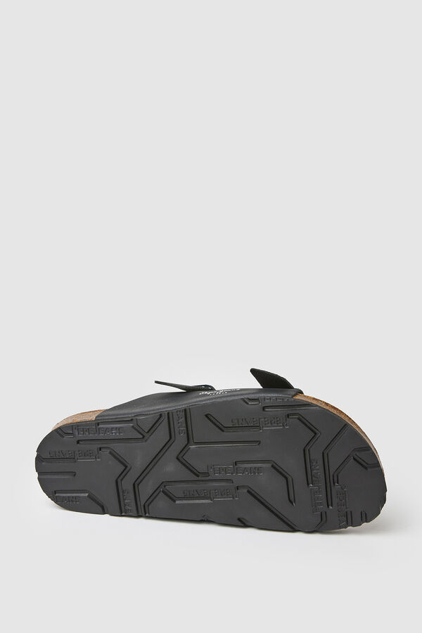 Springfield Double-buckle sandals | Pepe Jeans negro