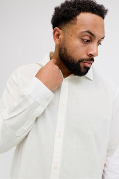 Jack & Jones PLUS Camisa manga comprida em linho