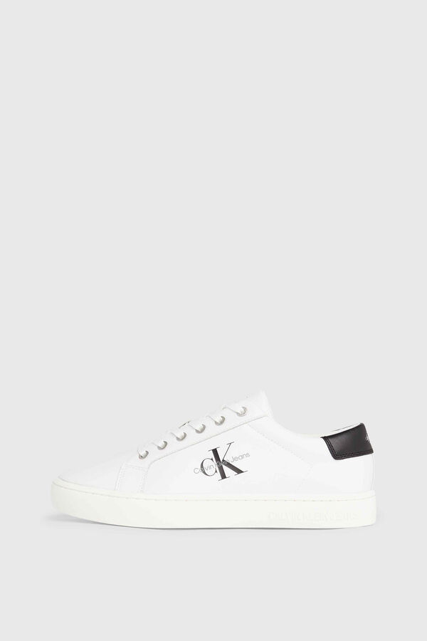 Springfield Men's Calvin Jeans trainers  white