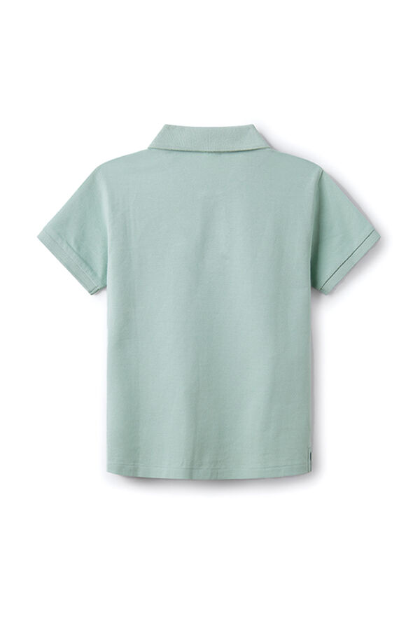Springfield Boys' essential polo shirt green