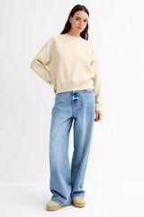 Inside Sudadera Cuello Redondo nude