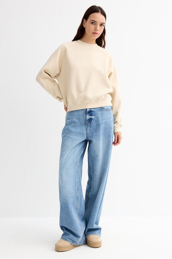 Inside Sudadera Cuello Redondo nude