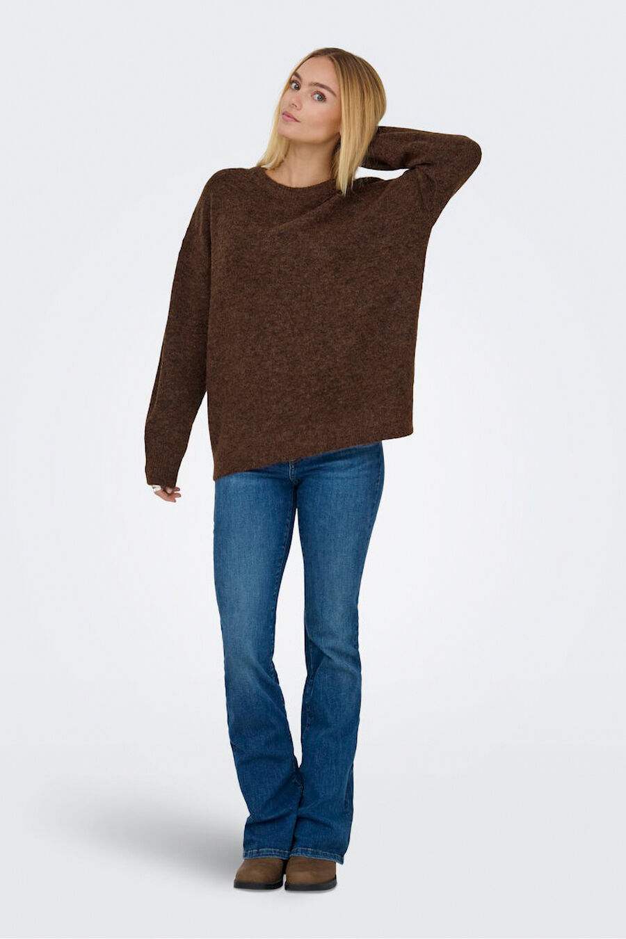 Jersey cuello redondo