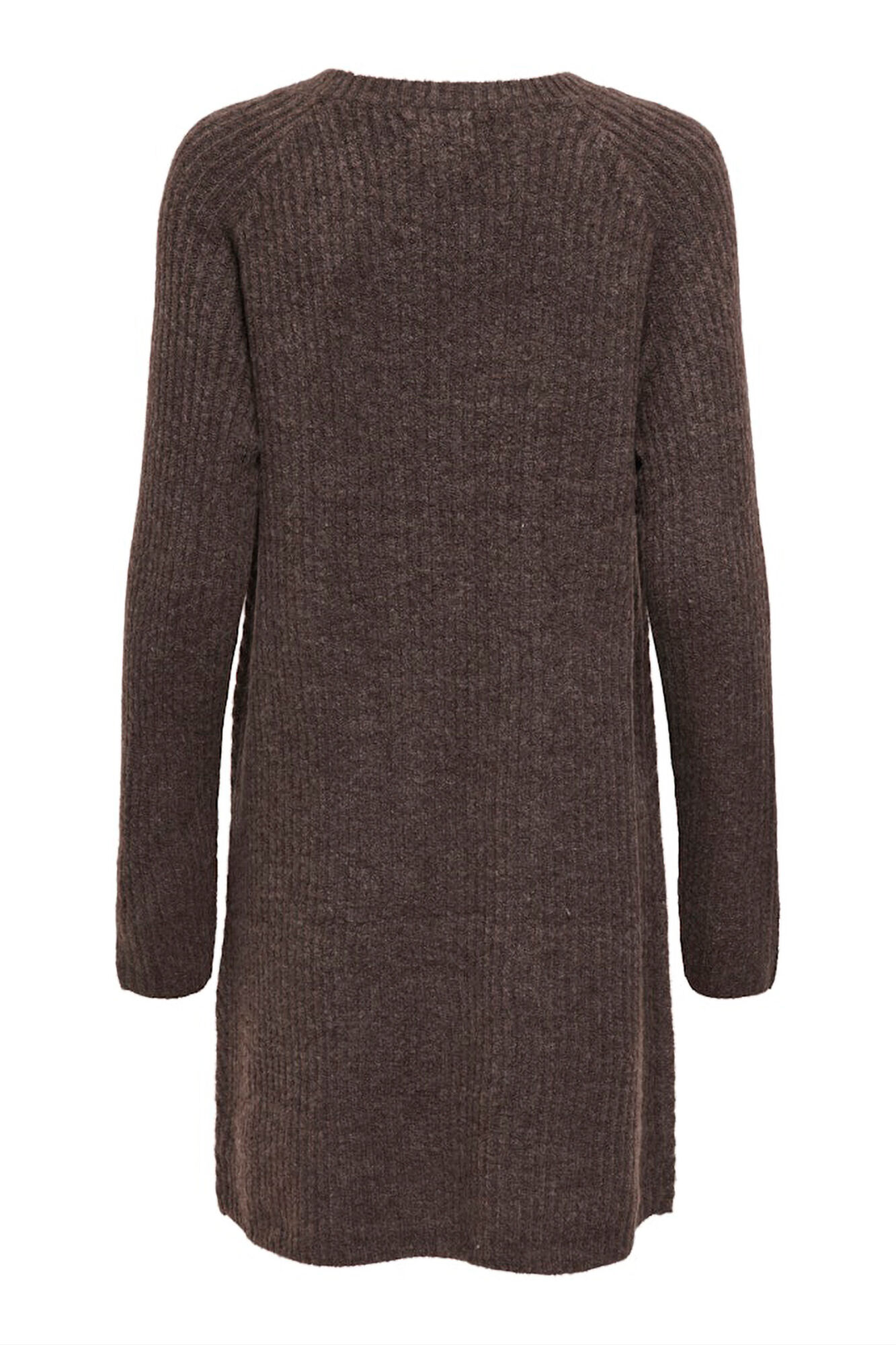 Only Vestido curto de malha canelada