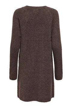 Only Vestido corto de punto acanalado