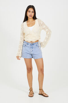 Brave Soul C&aacute;rdigan con lazo lateral