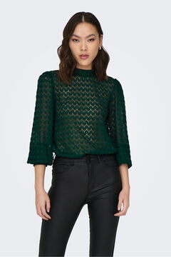 JDY Blusa de encaje