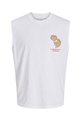 Jack & Jones Relaxed fit vest top white