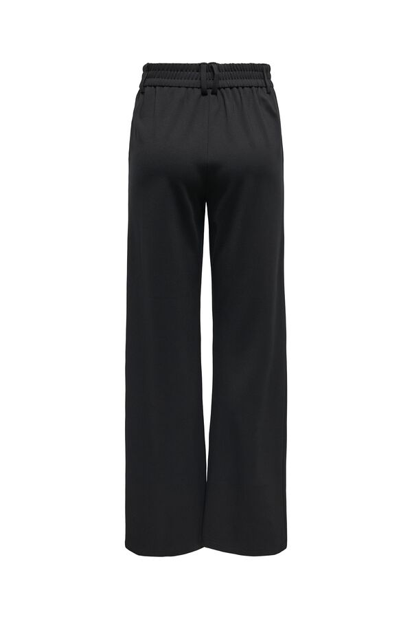 Only Wide Leg tailored trousers black