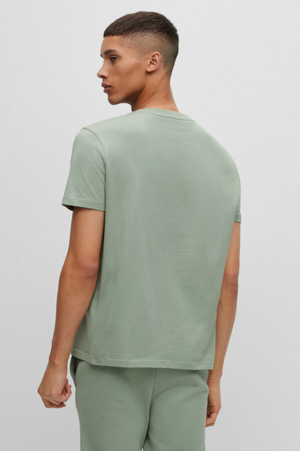 Springfield Camiseta regular fit verde