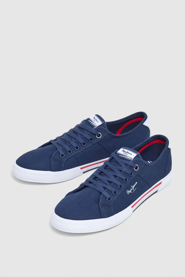Pepe Jeans Classic Twill Sneakers blue