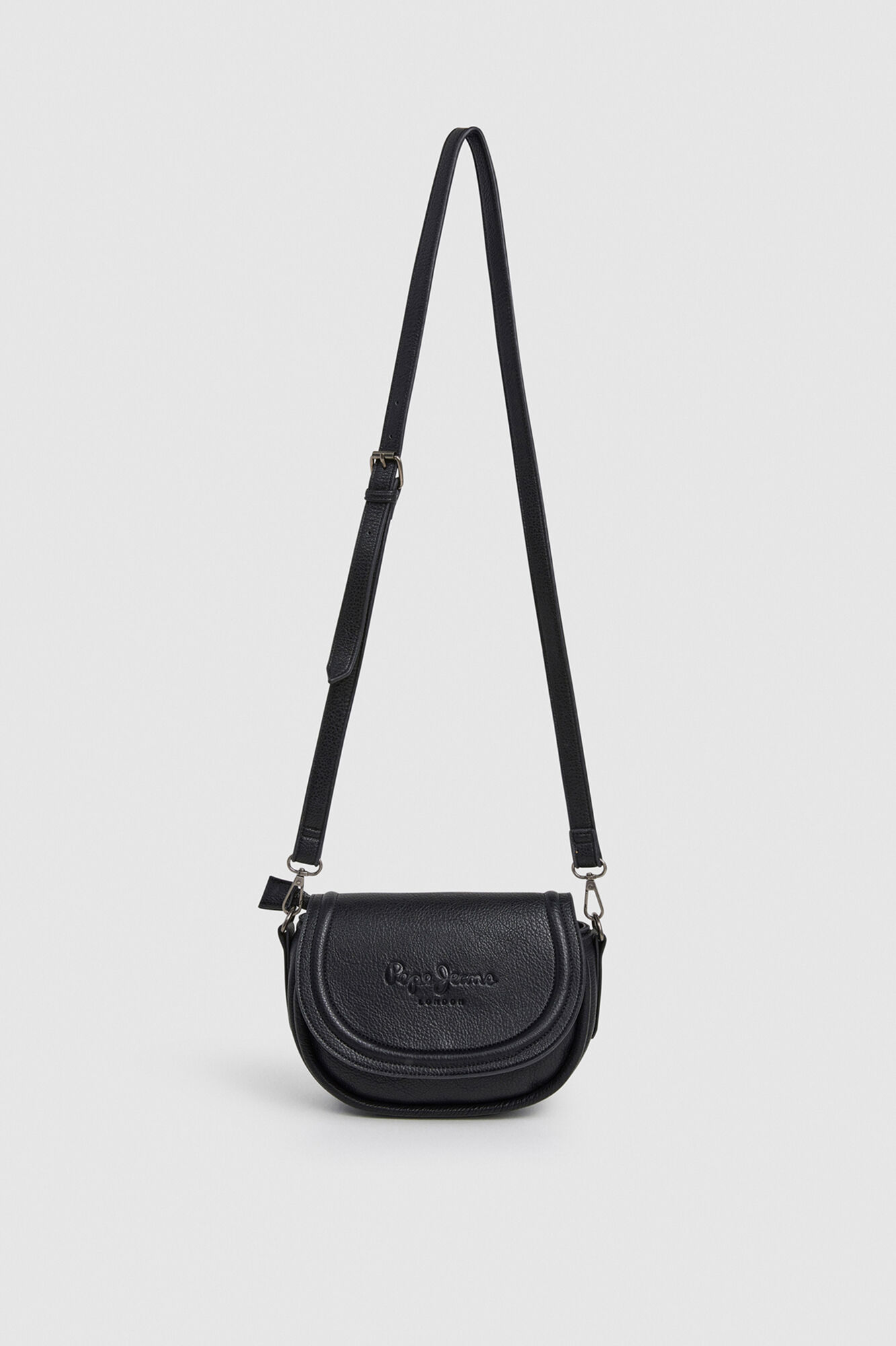 Pepe Jeans Bolso Efecto Piel Con Solapa