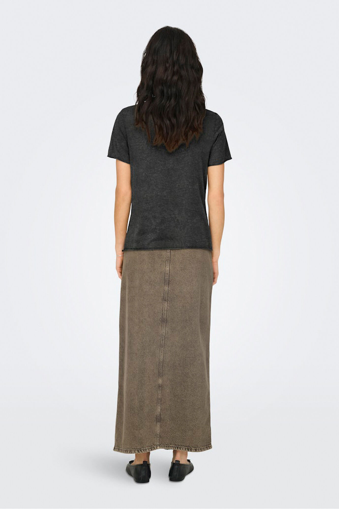 Only T-shirt estampada de manga curta