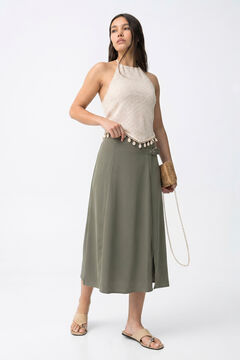 Tiffosi Falda midi hebillas