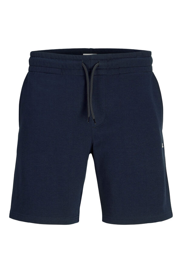 JJ REBEL Mid-rise jogger Bermuda shorts blue
