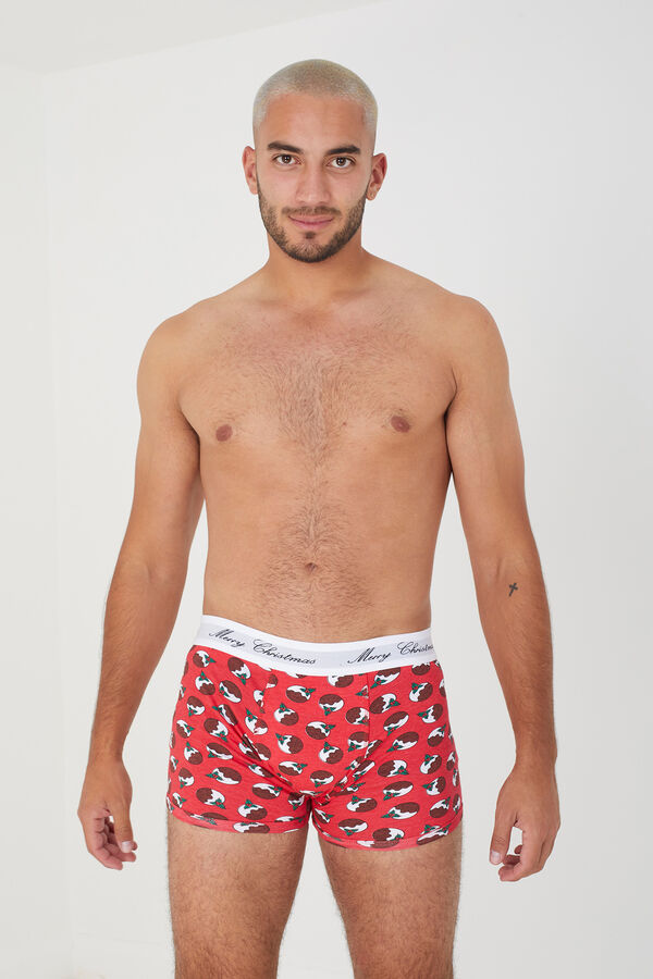 Springfield Pack of 3 boxers in a print natural