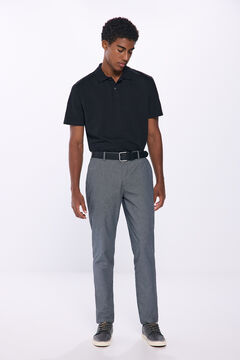 Springfield Slim fit comfort dress chinos gray