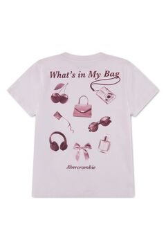 Abercrombie Kids Camiseta oversize manga corta