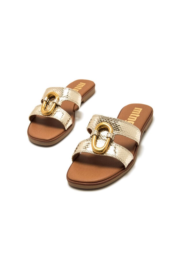 MTNG Flat sandals yellow