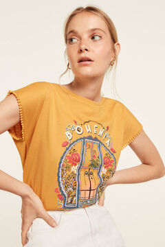 Springfield Camiseta "Bohemia" arany