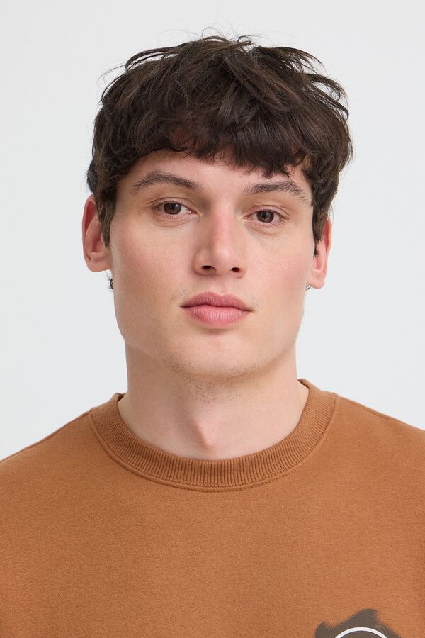 Blend Round neck sweatshirt rouge