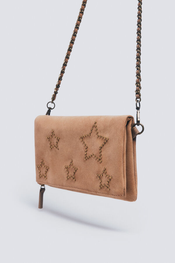 Springfield Bolsa de mala de tiracolo de estrelas  cru