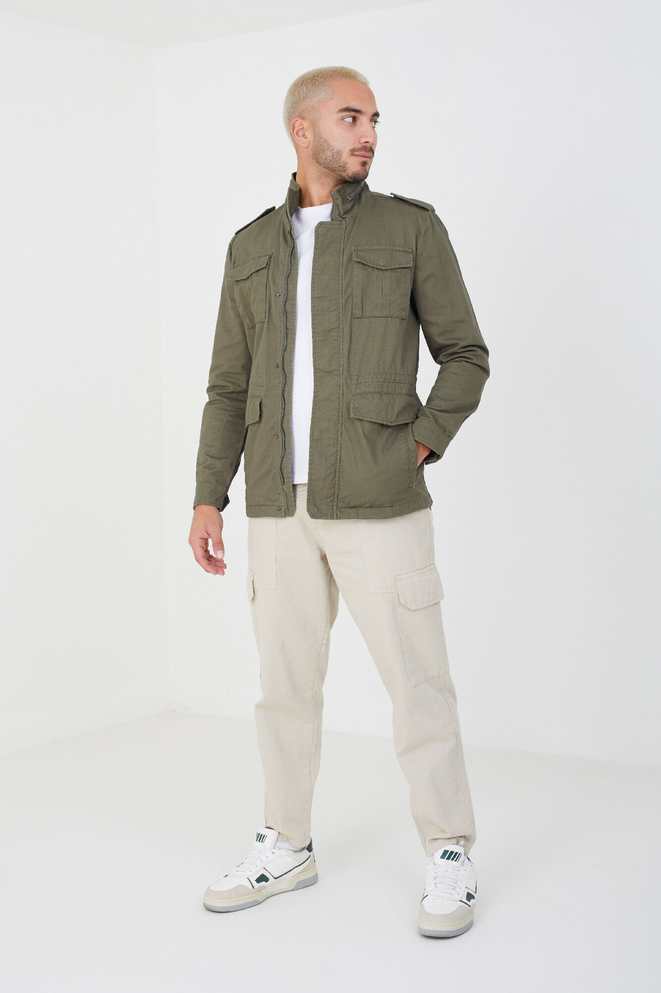 Brave Soul Casaco multibolsos