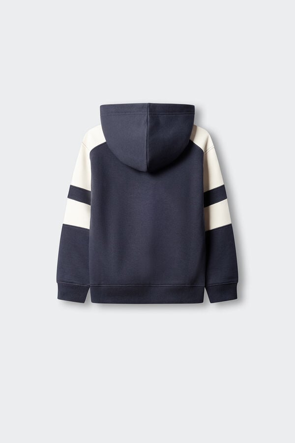 Springfield Kids Kids striped tree sweatshirt blue
