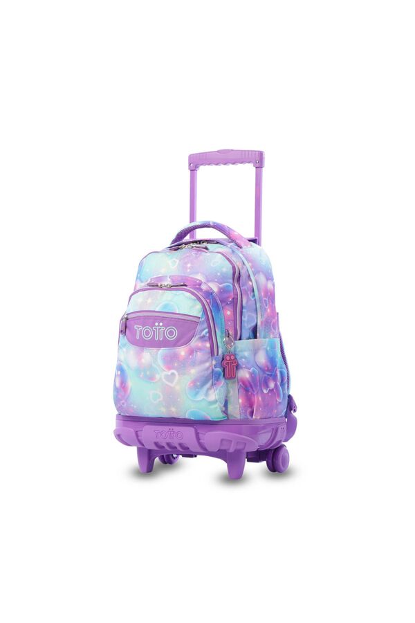 Totto Mochila Renglones rosa