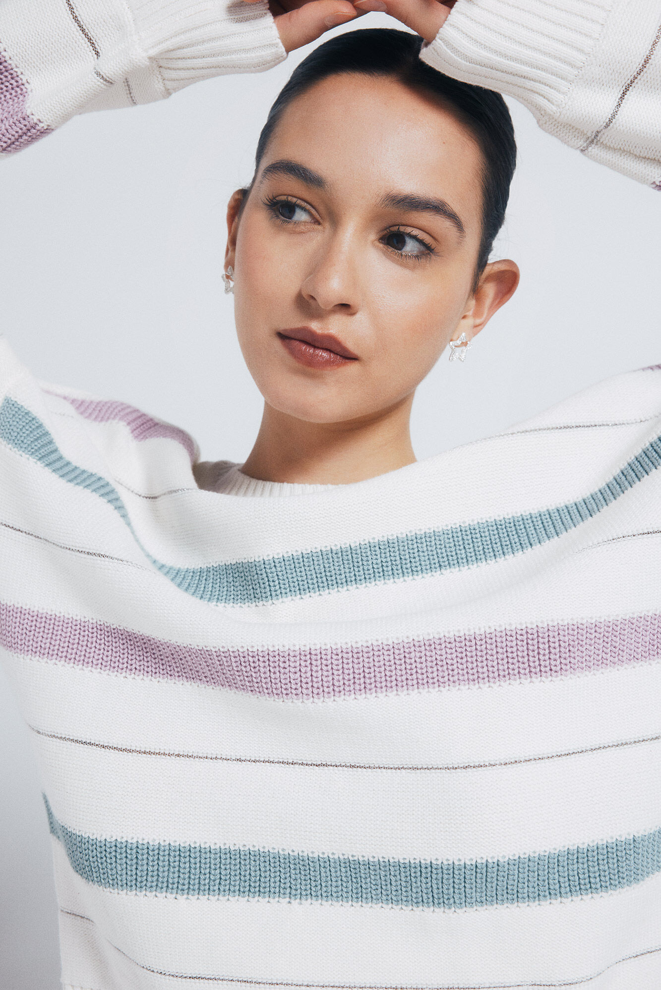 Springfield Lurex stripes jumper