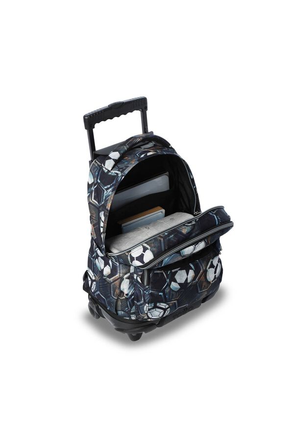 Totto Mochila Renglones negro