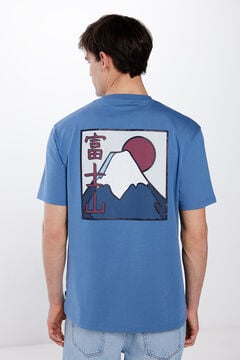 Springfield T-shirt fuji bleu indigo