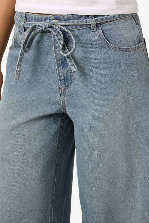 Noisy May Vaquero wide lazada azul
