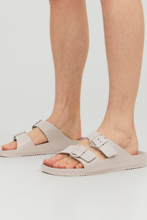 Jack & Jones Buckle sandals grey
