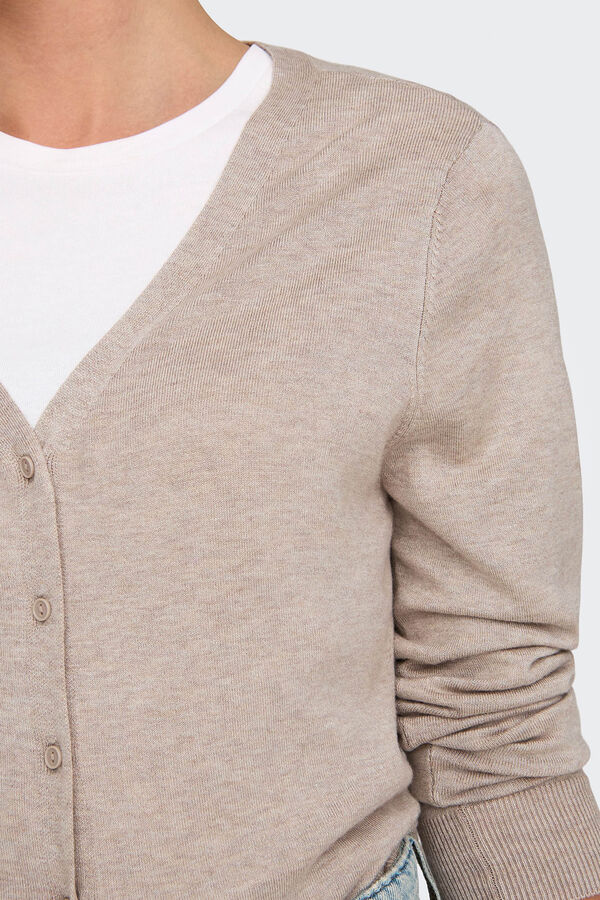 Only Feinstrickpullover Wei&szlig;