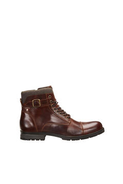 Springfield Leather track sole boot barna