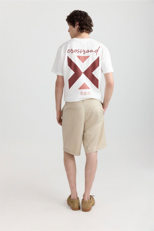 Springfield Relaxed fit Bermuda shorts brown