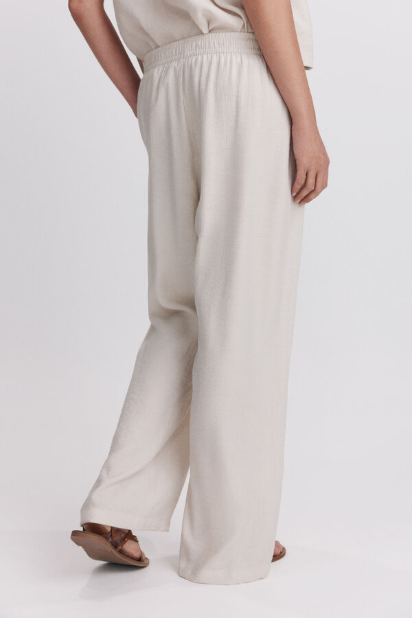 Springfield Fluid drawstring trousers brown