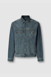 Pepe Jeans Casaco trucker denim oversize