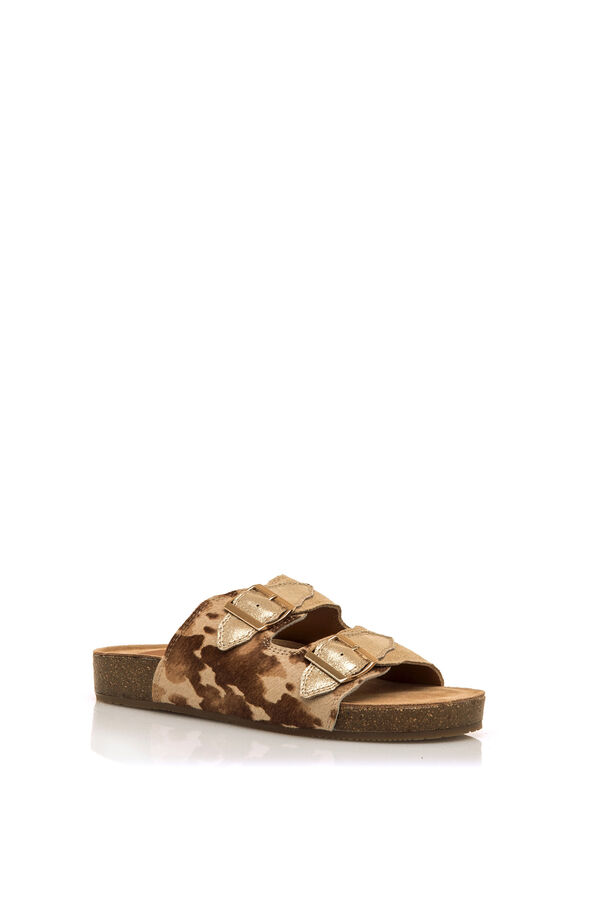 MTNG Slide sandals nude